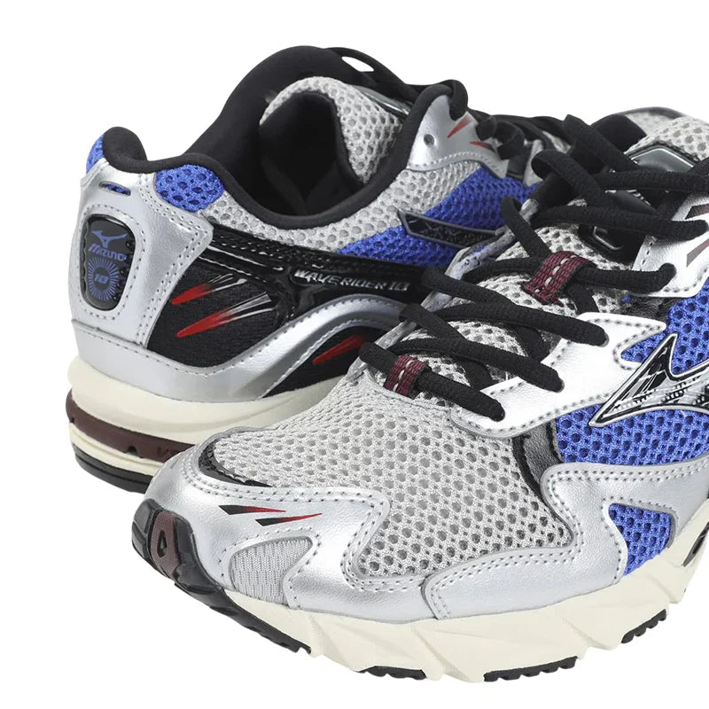 Mizuno Wave Rider 10 SILVER/BLUE/DARK