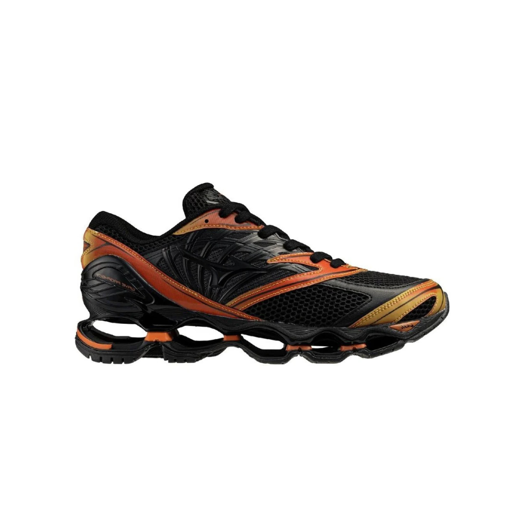 MIZUNO WAVE PROPHECY LS MIDNIGHT VELOCITY PACK ORANGE / BLACK / YELLOW