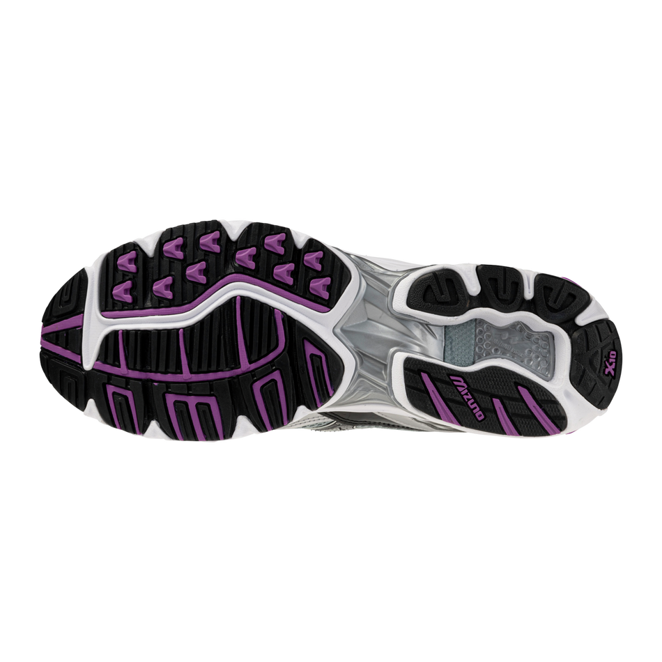 Mizuno Wave Rider 10 White/Black/Slate
