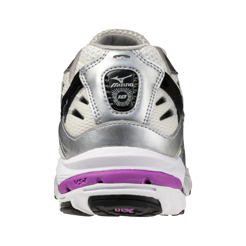 Mizuno Wave Rider 10 White/Black/Slate