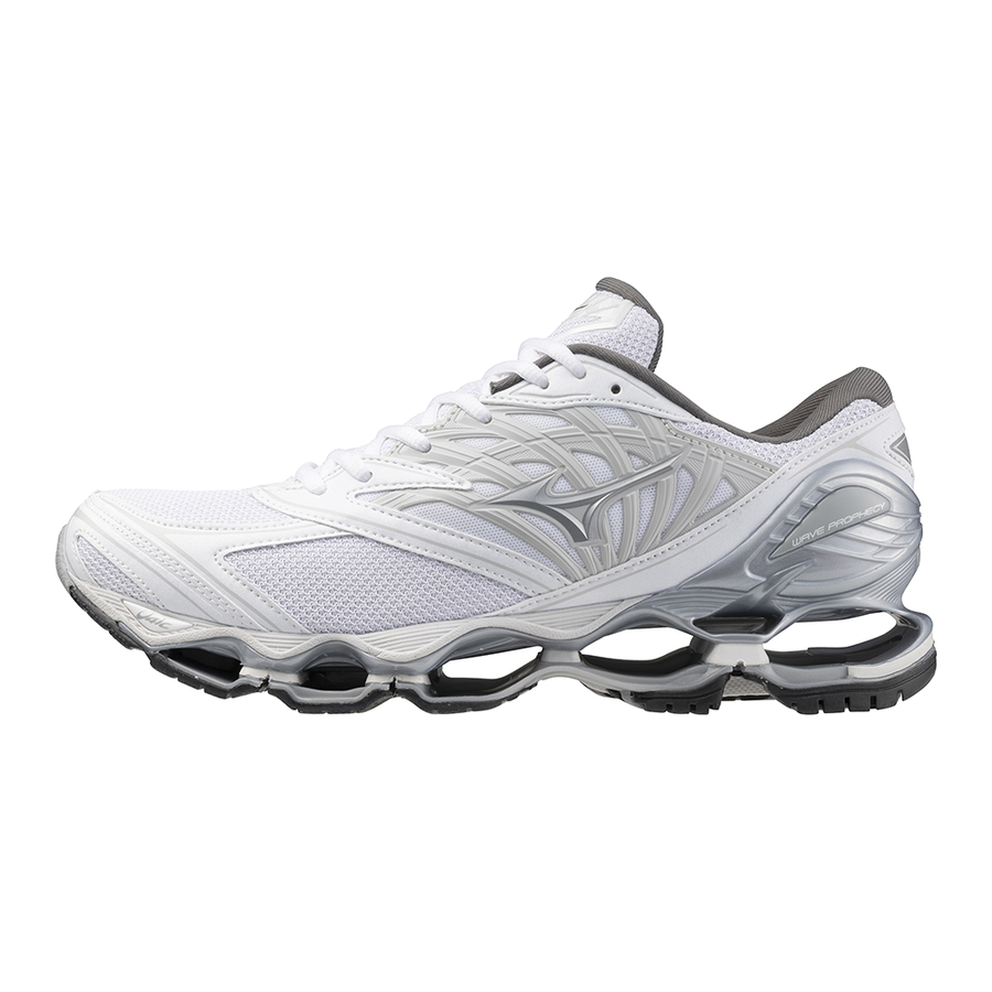 MIZUNO WAVE PROPHECY LS White/Silver/Harbor Mist