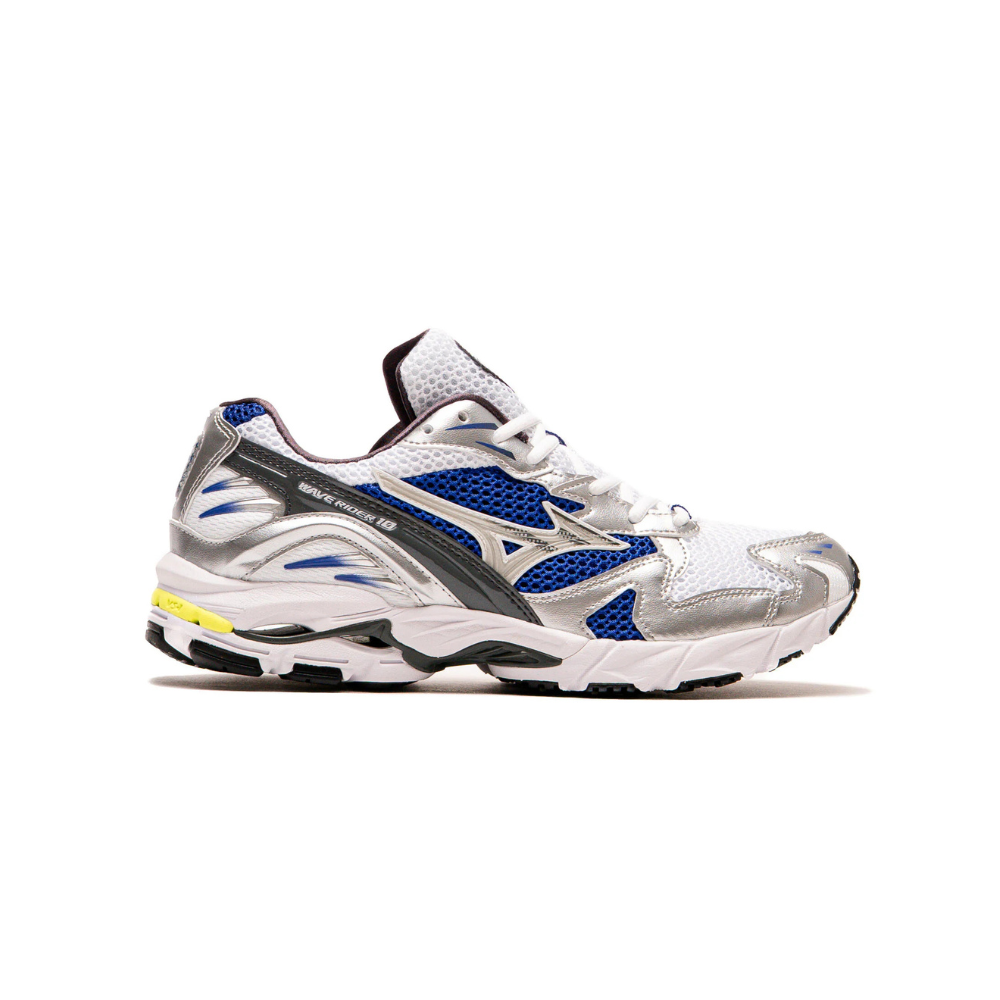 Mizuno Wave Rider 10 White/Silver/SurftheWeb