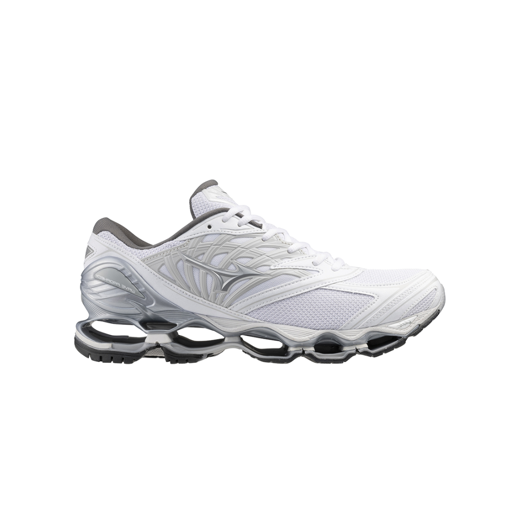 MIZUNO WAVE PROPHECY LS White/Silver/Harbor Mist