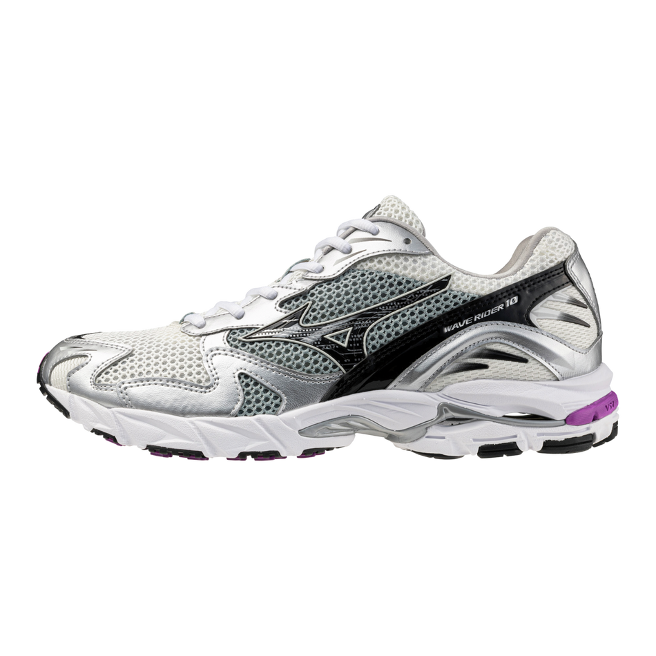 Mizuno Wave Rider 10 White/Black/Slate