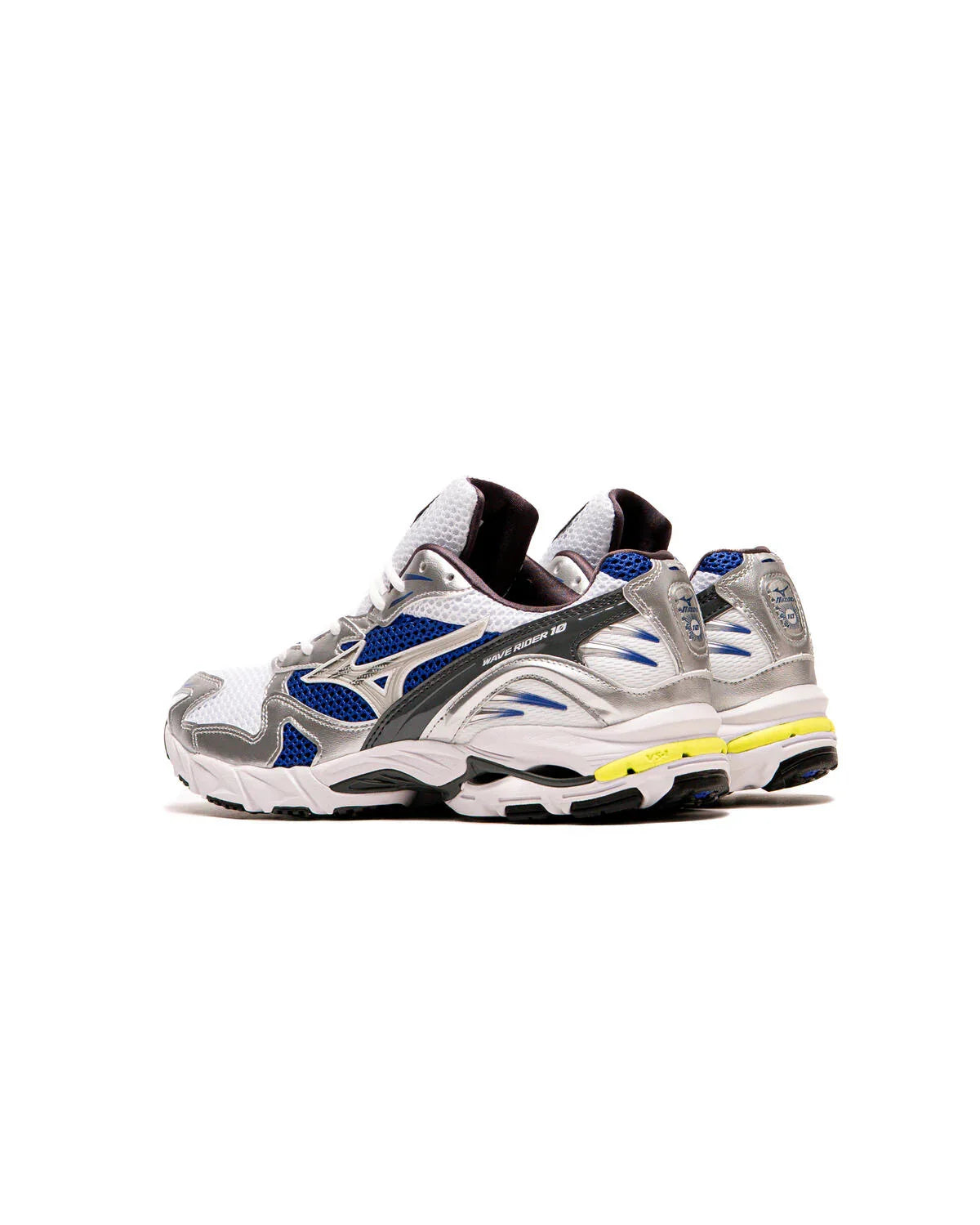 Mizuno Wave Rider 10 White/Silver/SurftheWeb