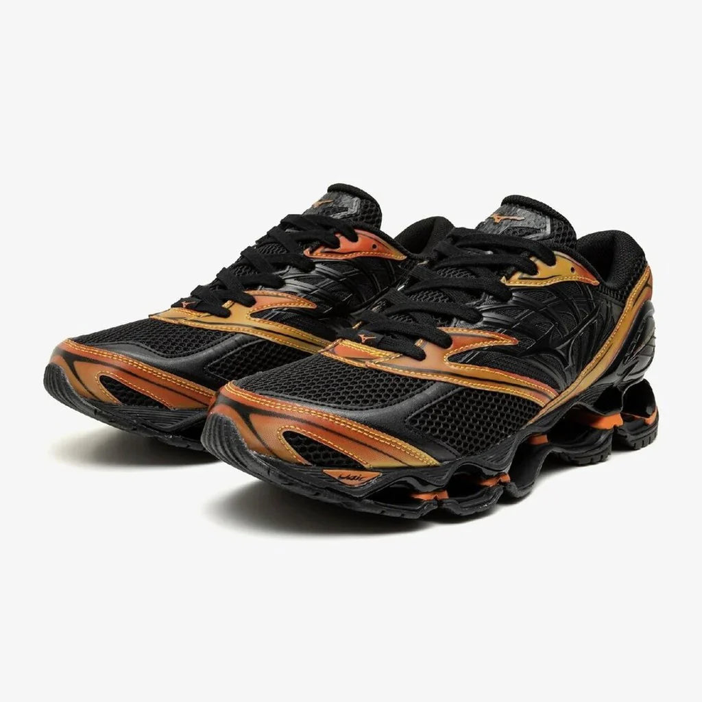 MIZUNO WAVE PROPHECY LS MIDNIGHT VELOCITY PACK ORANGE / BLACK / YELLOW