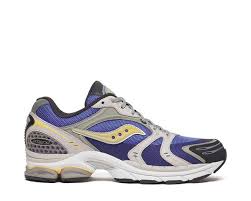 Saucony ProGrid Omni 9 - Blue/Yellow/Grey